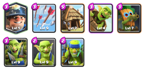 Mined the Bait Deck Goblin Challenge Clash Royale