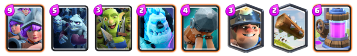 Three Musketeers Deck Archetype Challenge Clash Royale