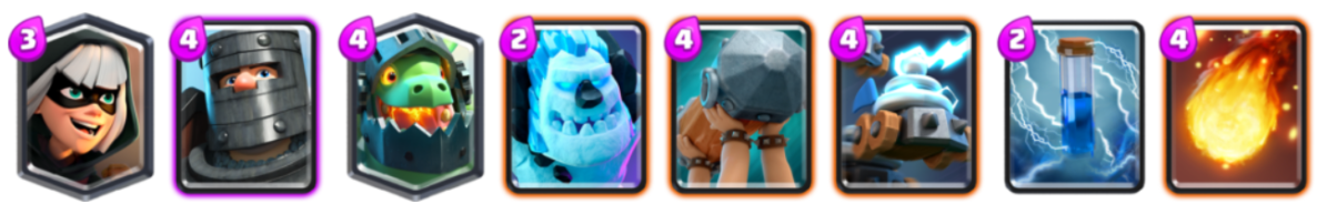 Bridge Spam Deck Archetype Challenge Clash Royale
