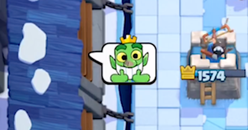 Goblin Emote Clash Royale