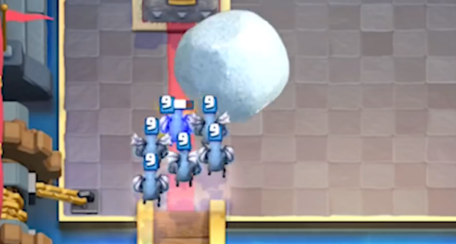 Giant Snowball Gameplay Clash Royale