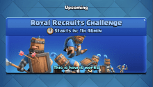 Royal Recruits Draft Challenge Clash Royale