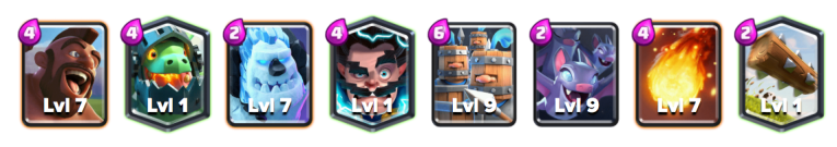 Hog Royal Recruits Deck Clash Royale