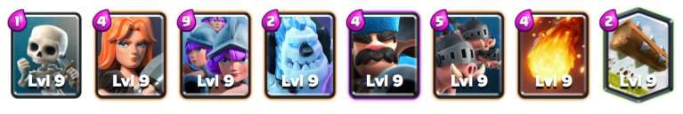 Royal Hogs Three Musketeers Deck October 2018 Clash Royale