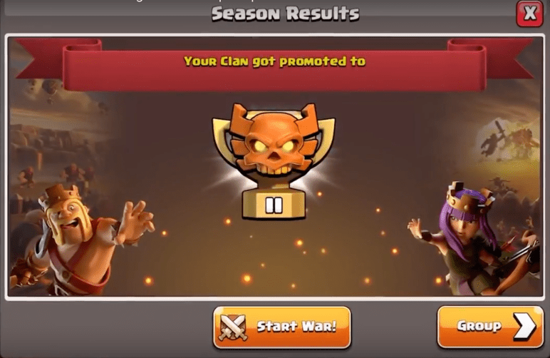 Clan War Leagues Champion Clash of Clans 