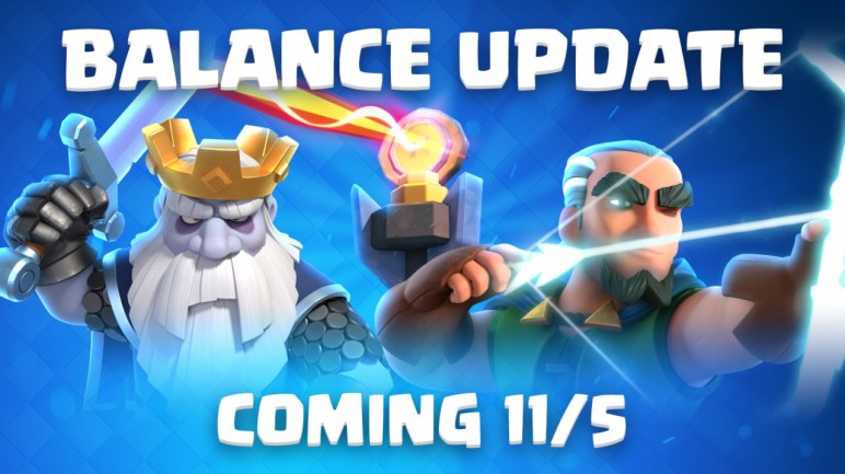 Clash Royale November 2018 Balance Changes Update