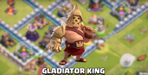Gladiator King Skin Clash of Clans