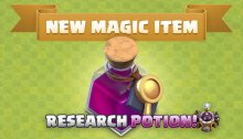 Research Potion Clash of Clans June Update
