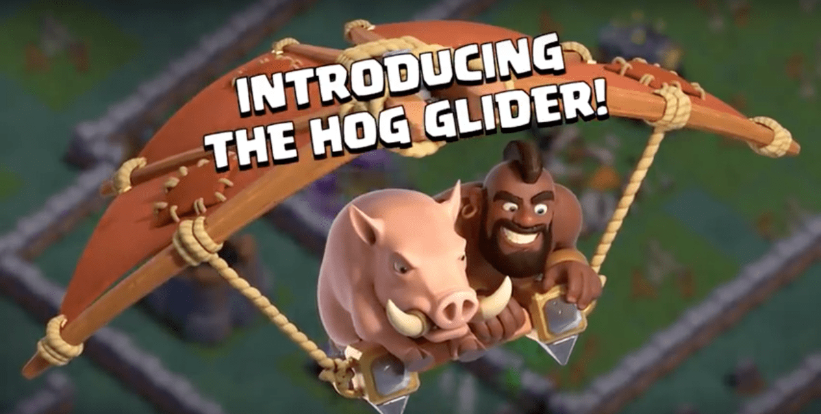 Hog Glider BH9 Clash of Clans Update