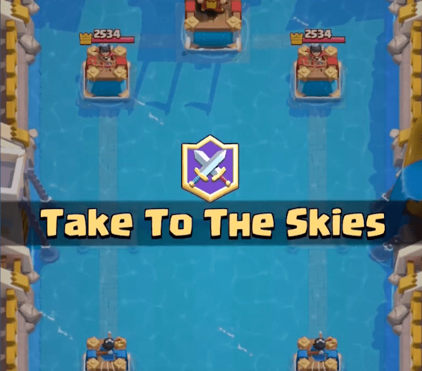 Take to the Skies Gamemode Clash Royale